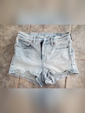 American Eagle High Rise Shortie Shorts